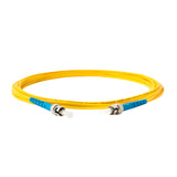 TAA Compliant Fiber Patch Cable | 0.2dB ST/UPC to ST/UPC Single-mode Simplex  | Corning SMF-28 Ultra Fiber | OS1/OS2 Compatible | OFNR Jacket