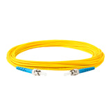 TAA Compliant Fiber Patch Cable | 0.2dB ST/UPC to ST/UPC Single-mode Simplex  | Corning SMF-28 Ultra Fiber | OS1/OS2 Compatible | OFNR Jacket