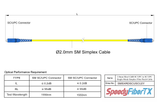 電信級 0.2dB Slim 單模單工 SC/UPC to SC/UPC光纖跳線 | 康寧纖芯 | OFNR 外被