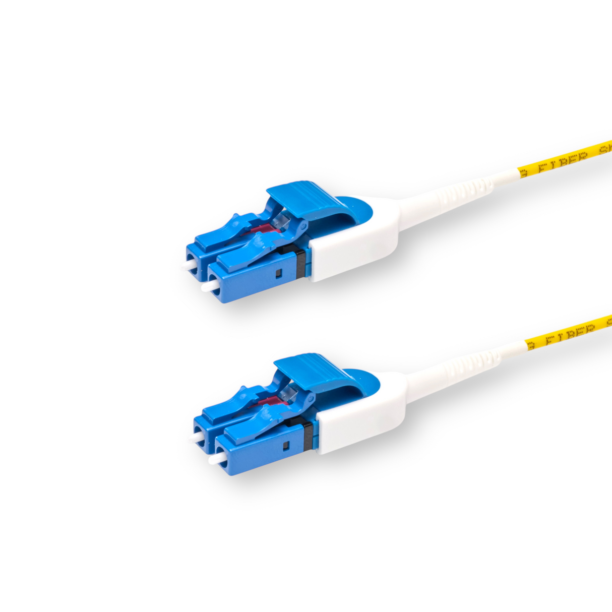 Uniboot Ultra Low Loss 0.1dB Single-mode LC/UPC to LC/UPC Fiber Patch Cable | Polarity Switchable | Corning SMF-28 Ultra Fiber | OS1/OS2 Compatible | OFNR Jacket | Speedy Model E Uniboot