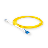 Push-Pull Tab Uniboot Ultra Low Loss 0.1dB Single-mode LC/UPC to LC/UPC Fiber Patch Cable | Polarity Switchable | Corning SMF-28 Ultra Fiber | OS1/OS2 Compatible | OFNR Jacket | Speedy Model E Push-Pull Tab Uniboot