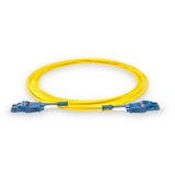 Push-Pull Tab Uniboot Ultra Low Loss 0.1dB Single-mode LC/UPC to LC/UPC Fiber Patch Cable | Polarity Switchable | Corning SMF-28 Ultra Fiber | OS1/OS2 Compatible | OFNR Jacket | Speedy Model O Push-Pull Tab Uniboot